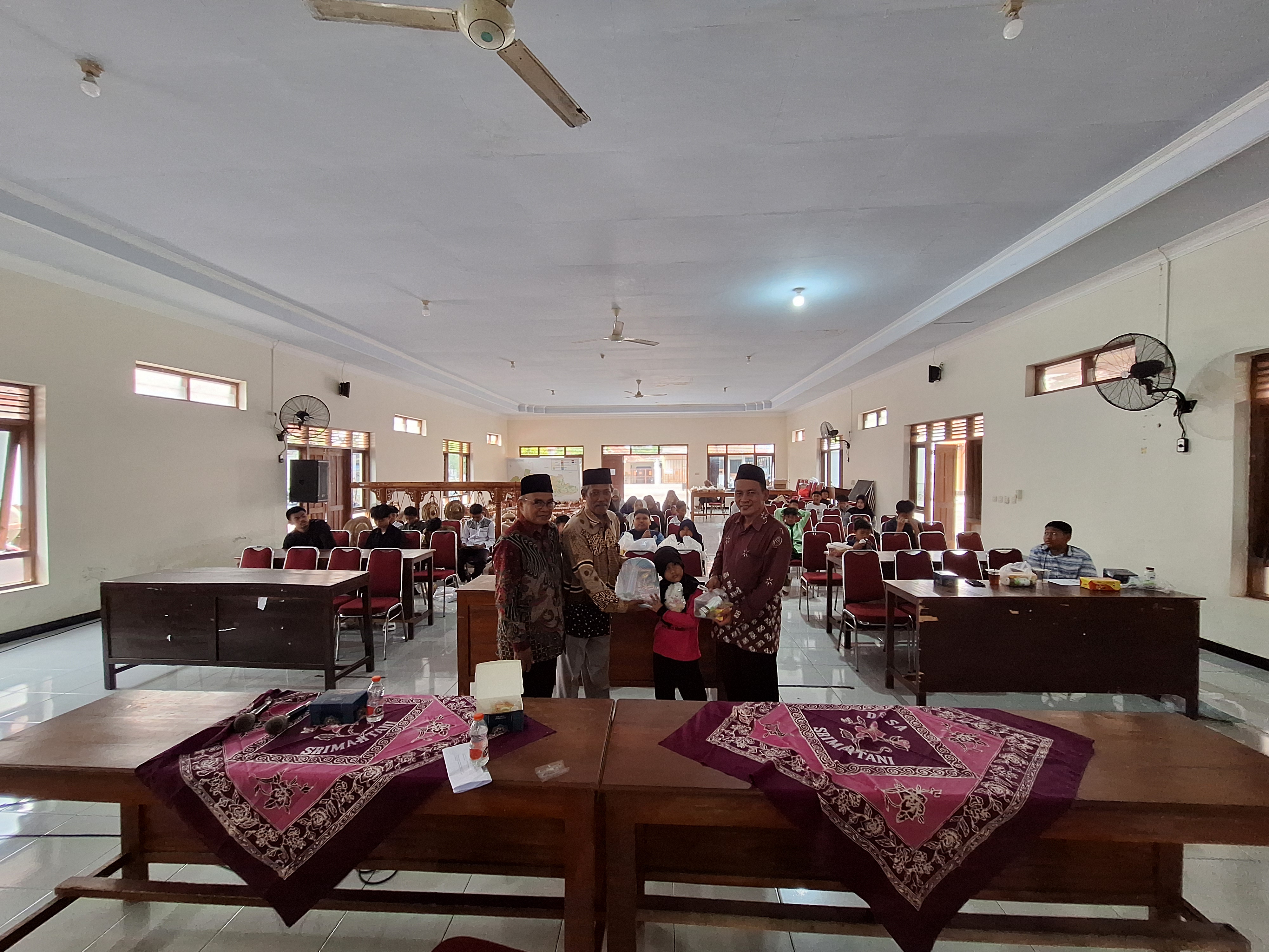 Santunan Anak Yatim Kalurahan Srimartani Berjalan dengan Khidmat