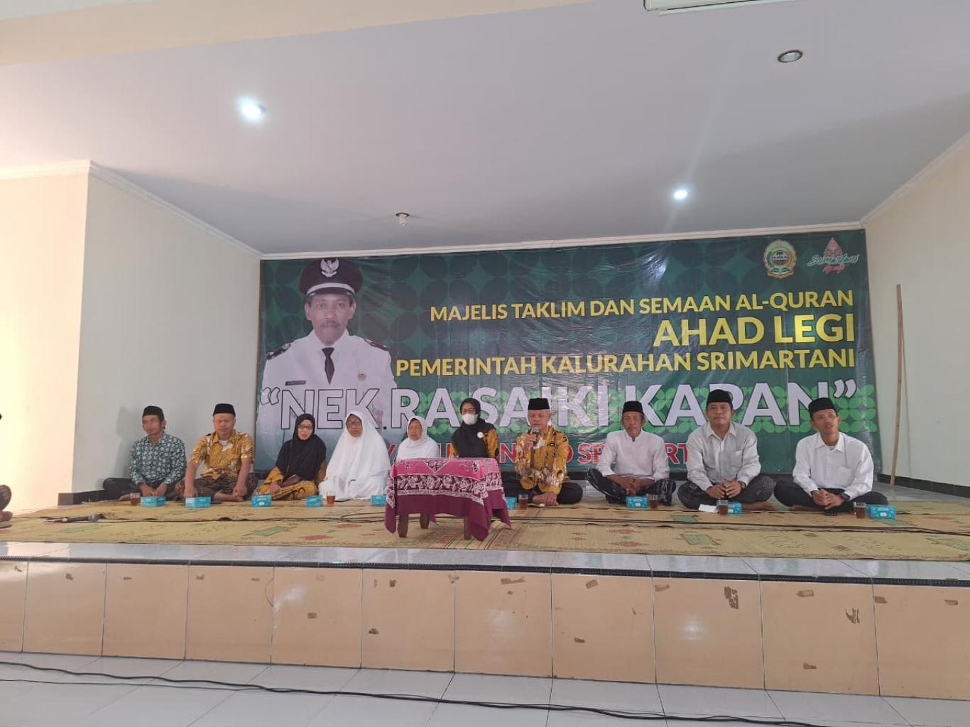 Pengajian Rutin Ahad Legi Srimartani, Doakan Calon Jamaah Haji