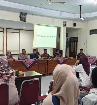 Bimtek Pantarlih Jadi Tahap Awal Pemilihan Lurah Srimartani