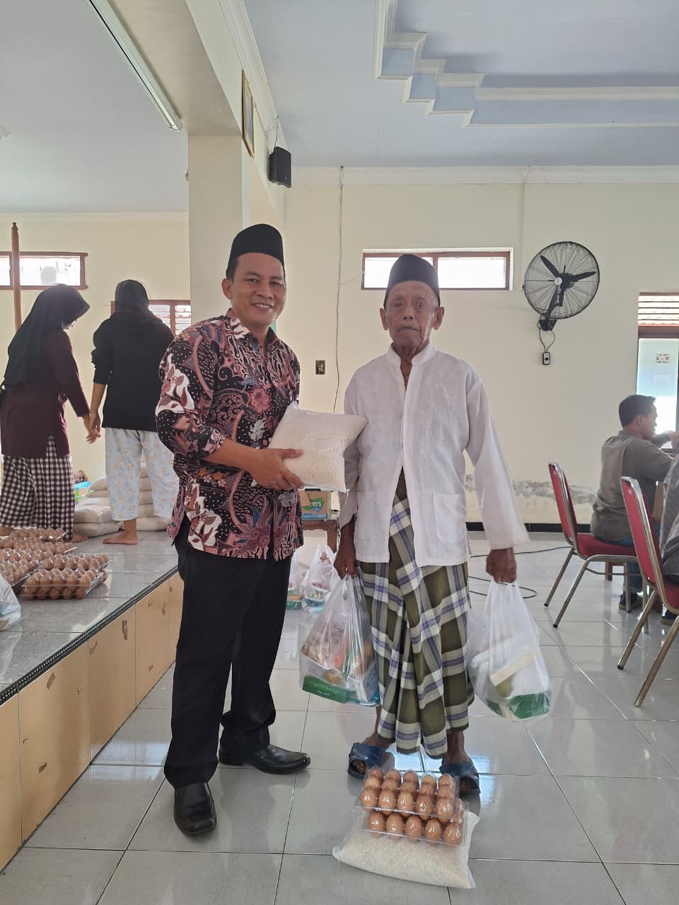 Pemerintah Kalurahan Srimartani Salurkan BPNT PPBMP kepada 123 KPM